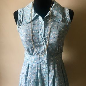 ModCloth Little Bird Peter Pan Collar Dress